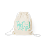 Cotton Drawstring Backpack - Made in USA