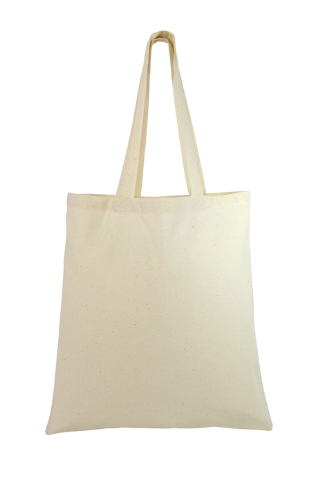 12 ct Premium Quality 100% Cotton Reusable Tote Bags - By Dozen