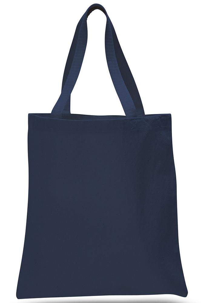 12 ct High Quality Promotional 100% Canvas Tote Bags - By Dozen