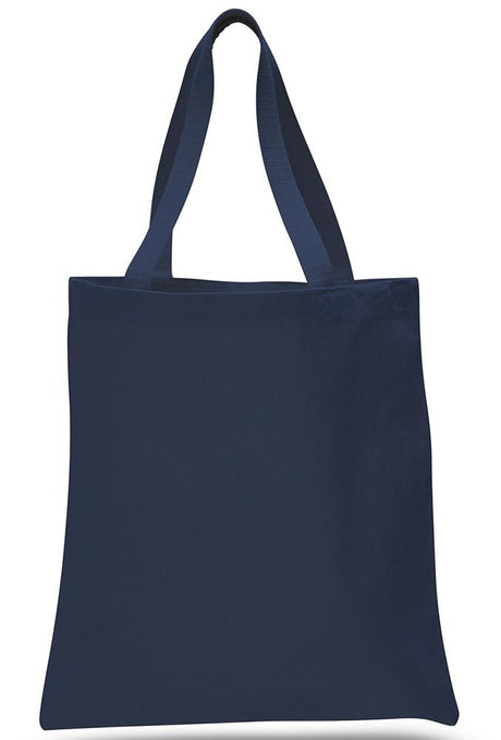 Reusable Navy Heavy Canvas Tote Bags