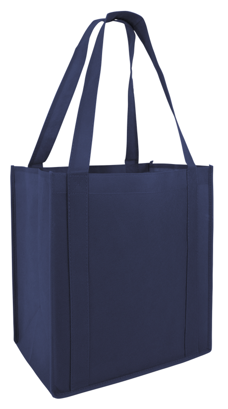 Cheap Grocery Shopping Tote Bag navy