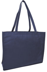 Large Promotional shopping Tote Bags navy