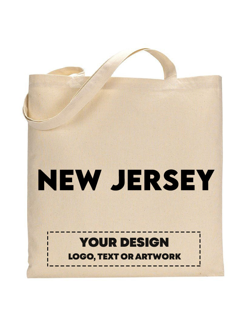 State of New Jersey Tote Bag Organic Cotton Eco-Friendly