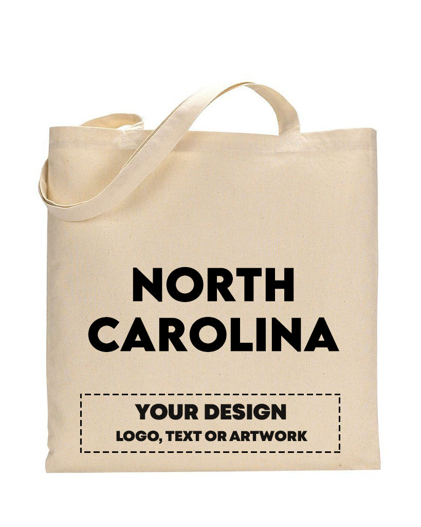 North Carolina Tote Bag - State Tote Bags