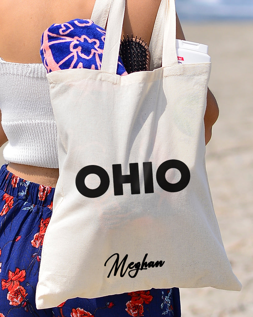 Ohio Tote Bag - State Tote Bags