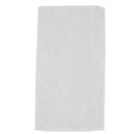 Durable beach towel white