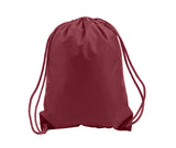 96 ct Drawstring Backpacks Sport Cinch Bags - ASSORTED COLOR PACK (CLOSEOUT)