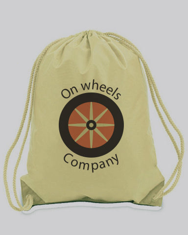 Drawstring Backpacks Sport Cinch Bags Customized Logo Tote Bags - Promotional Tote Bags - POL10