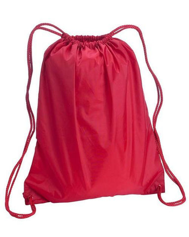12 ct Drawstring Backpacks Sport Cinch Bags - LARGE - By Dozen