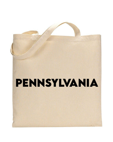 Pennsylvania Tote Bag - State Tote Bags