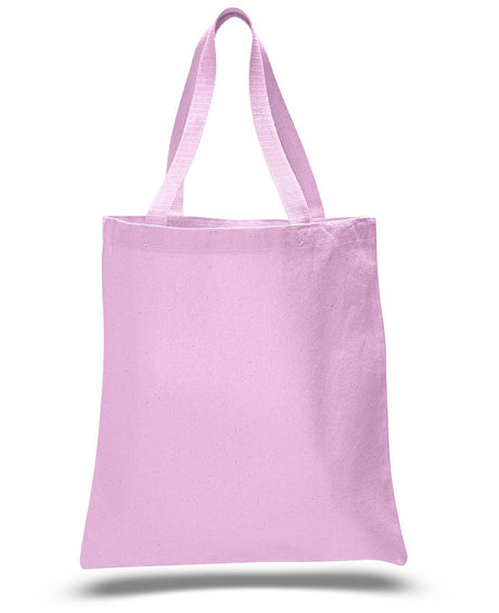 Light Pink Heavy Canvas Tote Bags