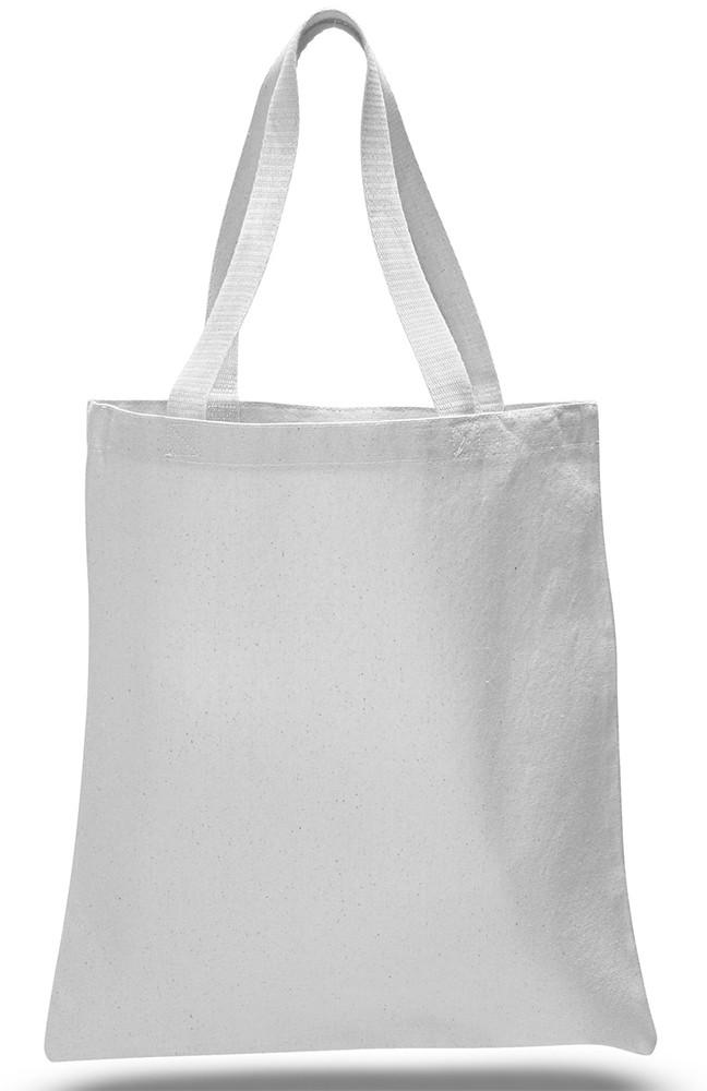 Wholesale Heavy Canvas Tote Bags in White