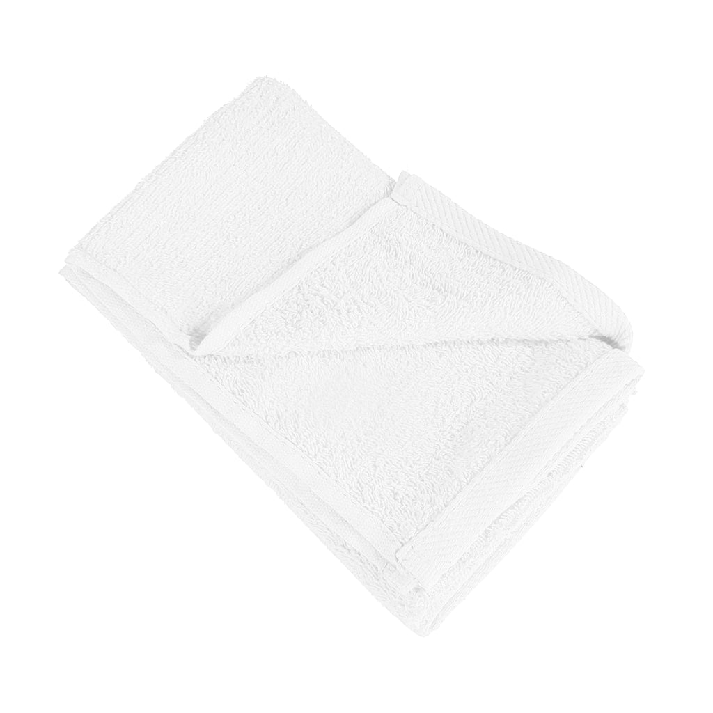 11x18-Black Fingertip towels 100% cotton