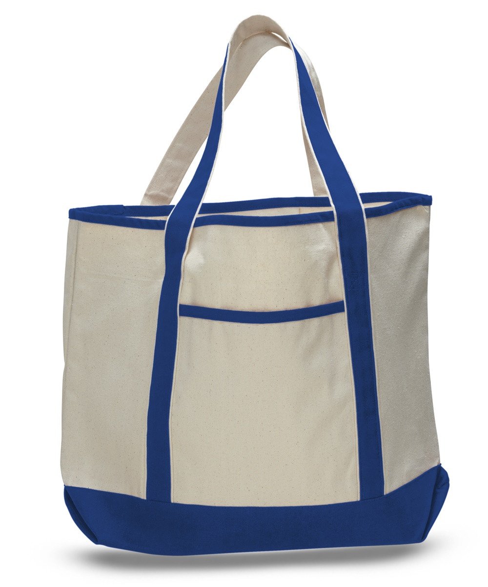 Royal Promotoinal Canvas Deluxe Tote Bag