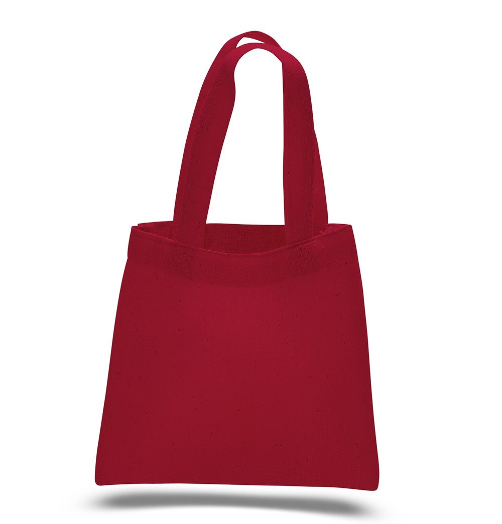 MINI Cotton Tote Bag RED promotoinal
