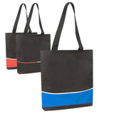 Multi Functional Economical Polyester Three-Tone Tote Bags