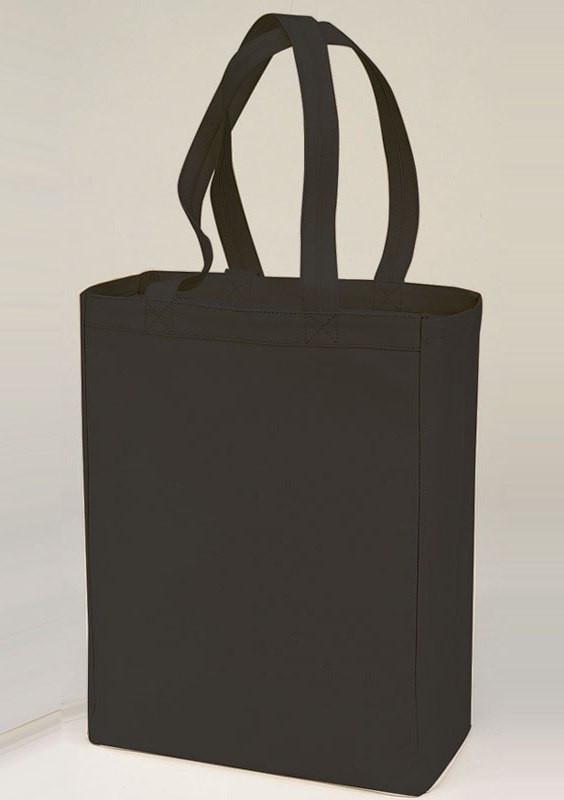Cheap Heavy Canvas Shopping Tote Bags in Black