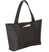Polyester Beach Tote Bags Black