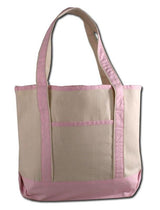 Light Pink Prmotional Small Sized Heavy Canvas Deluxe Tote Bags