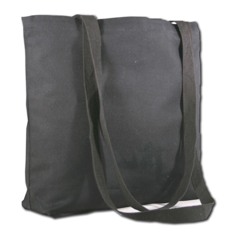Wholersale Large Canvas Value Messenger Tote Bags in Black