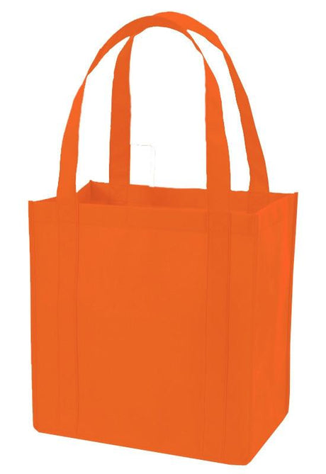 Cheap Grocery Shopping Tote Bag orange