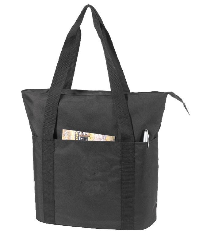 Eco Recycled Zippered Tote Bag