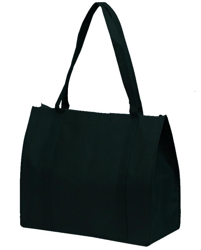 Zippered Large Tote Bags - Reusable Grocery Bags - GN61