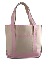 Wholesale Cute Light Pink Heavy Canvas Deluxe Tote Bag