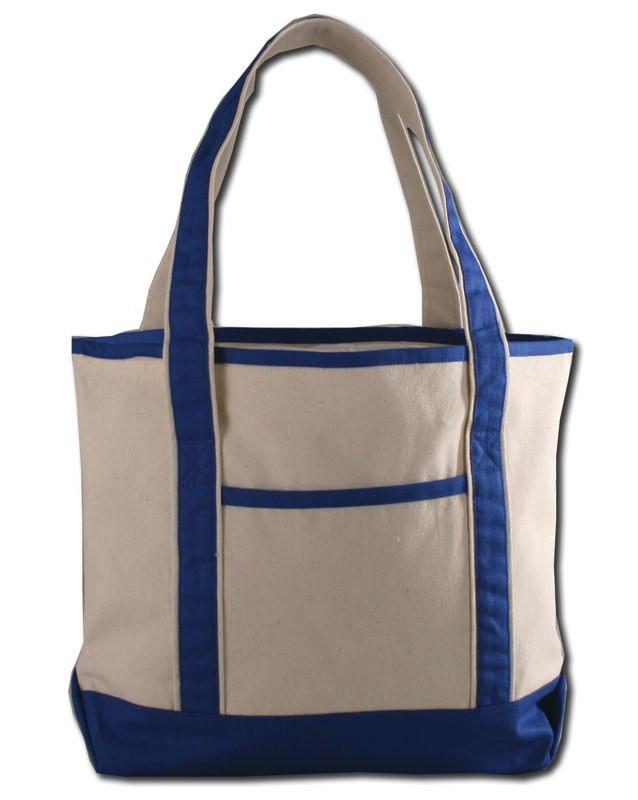 CUSTOM JUMBO SIZE HEAVY CANVAS DELUXE TOTE BAG