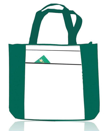 48 ct Value Zippered Polyester Tote Bags - By Case