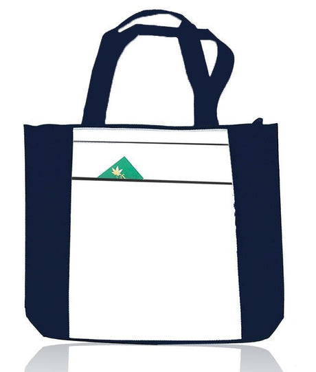 48 ct Value Zippered Polyester Tote Bags - By Case