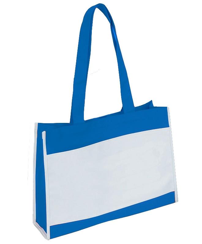 ROYAL TRAVEL TOTE BAG WITH VELCRO CLOSURE
