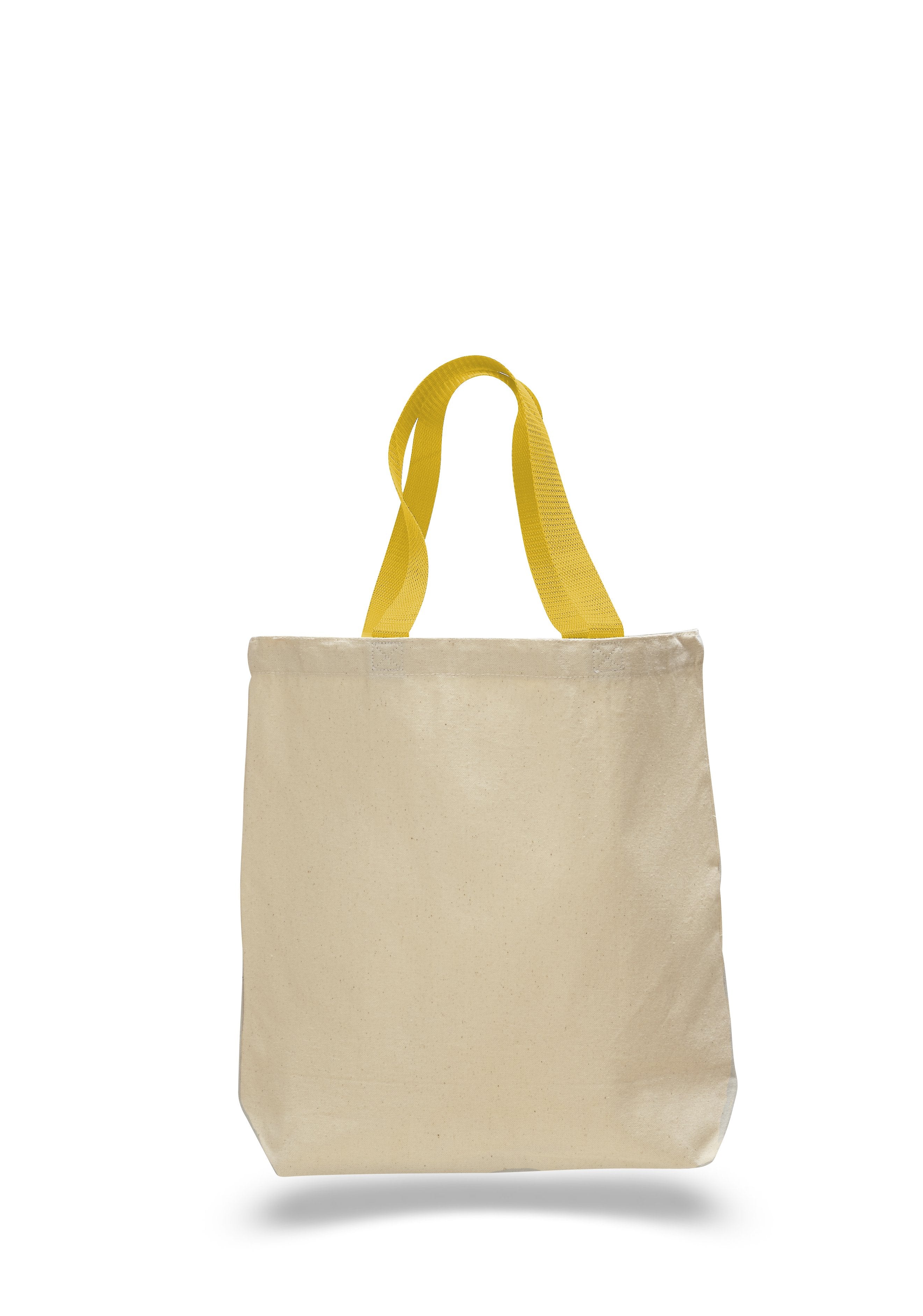 Cotton Canvas Tote Bags wholesale Contrast Handles wholesale tote bags