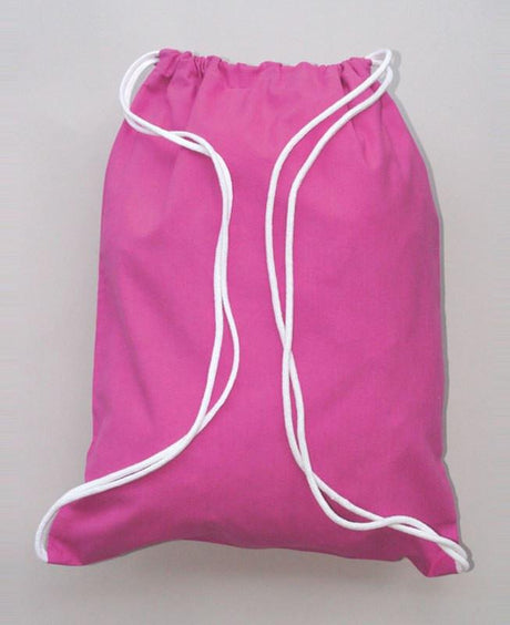 Light Pink Sport Drawstring Bags