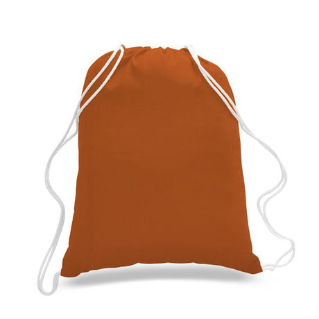 12 ct Economical Sport Cotton Drawstring Bag Cinch Packs - By Dozen
