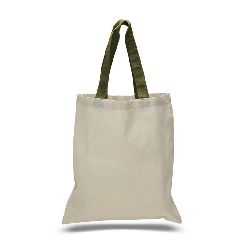 Army Small Recycled Canvas Tote Bag