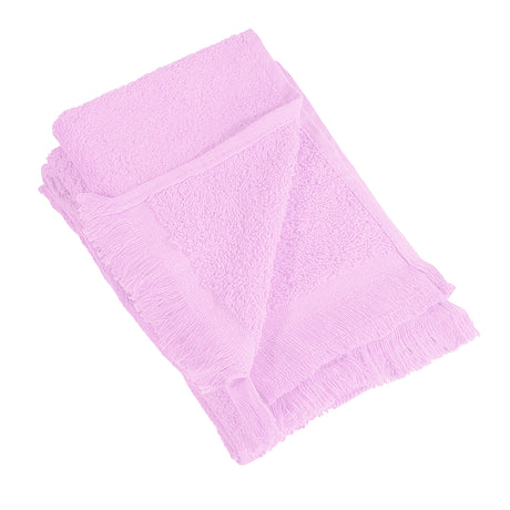 Strong Fringed Towel Light Pink