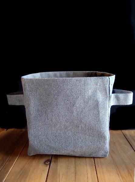 48 ct Recycled Canvas Storage Basket - RC779 - By Case