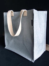 Large Recycled Canvas Tote Bag W/Laminated Interior - RC890
