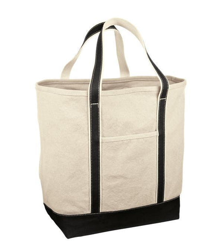 Cheap Large Canvas Tote Bags Black