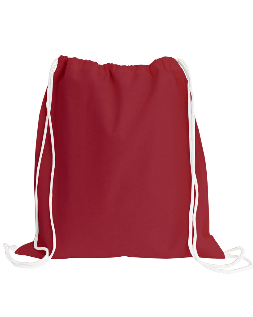 Cheap Wholesale Front Accessory Pocket Drawstring Backpack —