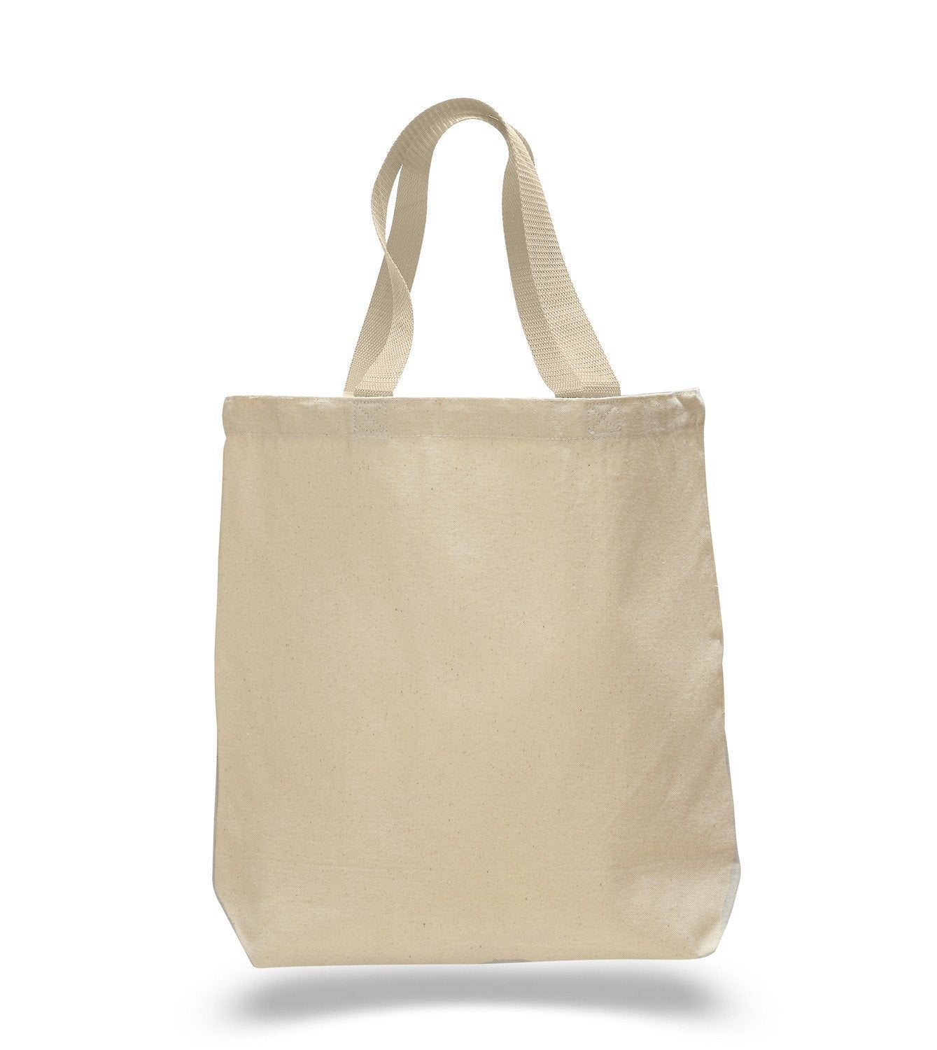 Cotton Canvas Tote Bags wholesale Contrast Handles wholesale tote bags