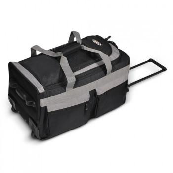 Wholesale Black / Charcoal Rolling Duffel Bag 1 Cheap