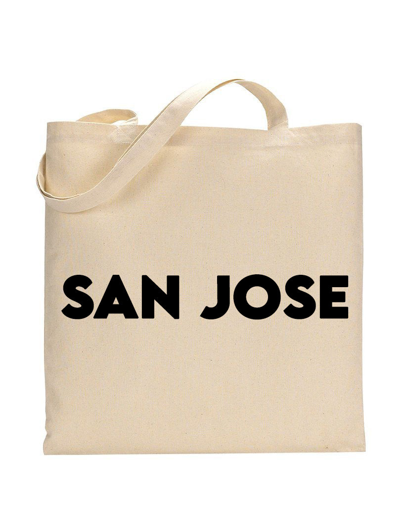 San Jose Tote Bag - City Tote Bags
