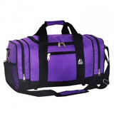 Kids Dark Purple / Black Sporty Gear Bag Wholesale