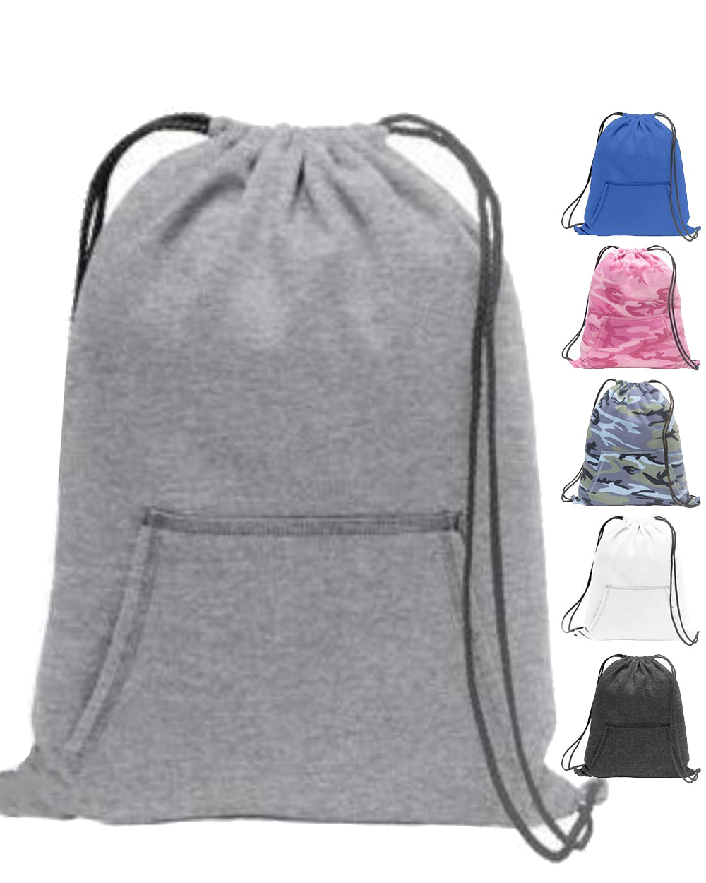 Sweatshirt drawstring backpack on sale