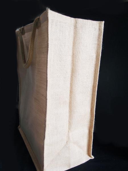 6 ct Affordable Natural Jute Blend Tall Tote - TJ909 - Pack of 6