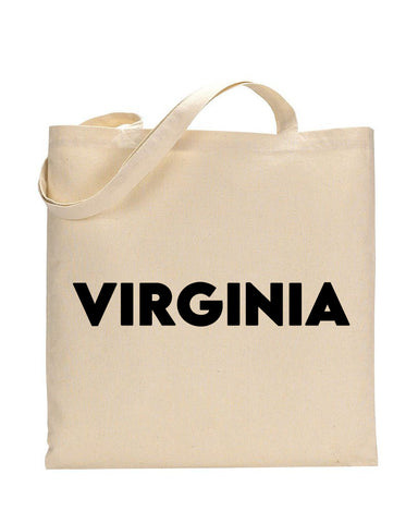 Virginia Tote Bag - State Tote Bags