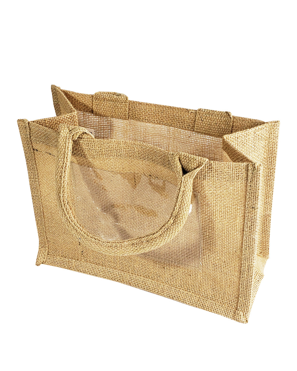 Rustic wedding favor burlap deals bags promotional jute totes