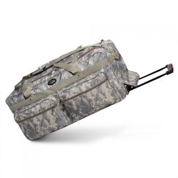 Rockland Rolling Duffel Bag - 22 Inch ACU Camo Travel Bag With Wheels